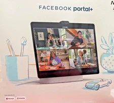 Meta-Facebook Portal Plus - Video Calling 14” Touch Screen - NEW IN BOX, Sealed