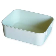 Mfg Tray 9211085269 Stack & Nest Storage Container, 0.2 Gal, 6-1/8 In L X 4-7/8