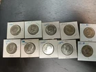 1964-1968 kennedy half dollar lot of 10 40% silver