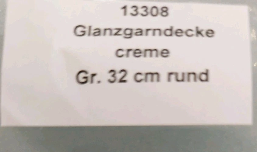 Plauener Spitzendecke 32 Cm Rund 13308 - Bild 3 von 4