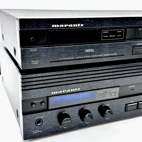 Vintage Marantz Legacy Series IA-2232SB Amplifier & TR-2242SB Tuner TESTED GUC - Picture 5 of 17
