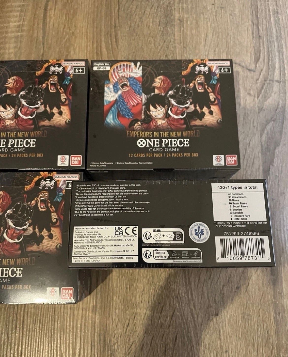 One Piece CCG TCG OP09 Booster Box English, New Sealed | eBay