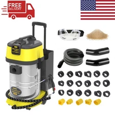 Auto Intake Pipe Valve Cleaning Machine Cleaner Engine Walnut Powder Sand Carbon