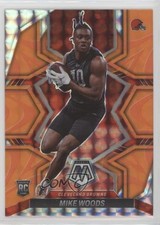 2022 Panini Mosaic Rookies Reactive Orange Mosaic Prizm Mike Woods #350 7l6