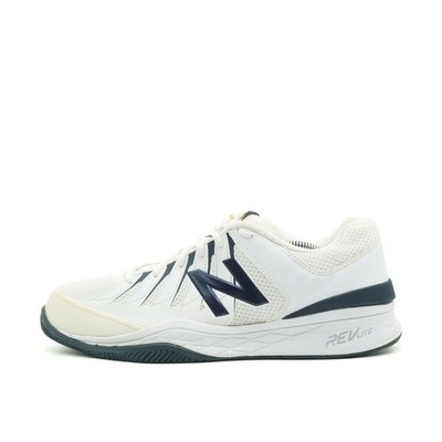 New Balance Herren MC1006BW Sportschuhe Weiß/Blau REVlite Tennisschuhe EU 44