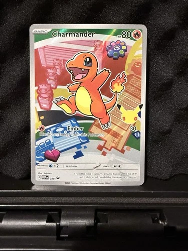 Charmander 038 First Partner Illustration Promo Pokemon 30th Anniversary