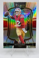 2025 Panini Select - Brock Purdy - Premier Level Silver Prizm - 49ers