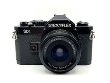 EasyBuy GbR Revueflex SDI Revuenon 35mm F/2.8 M42 Analog SLR Kit Set Black Good
