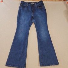 Levi's 726 Flare Blue Dark Wash 32x32 Women s Fits: W32 x L30