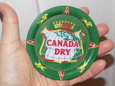 Vintage Canada Dry Tin Tip Tray