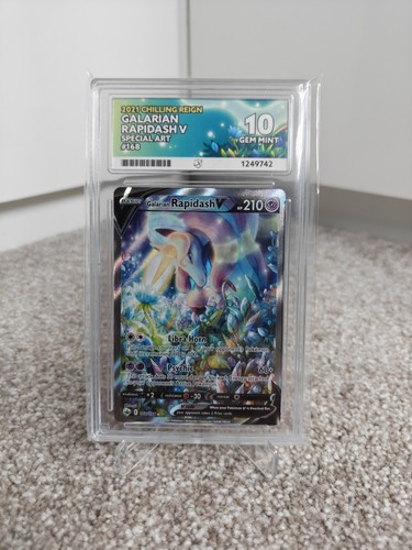 Galarian Rapidash V graded ACE 10 for sale on eBay