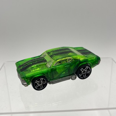 Hot Wheels X-Raycers '69 Chevelle - Translucent Green 1:64 Diecast Car D18