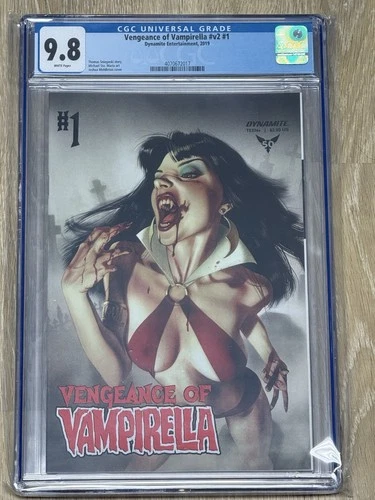 Vengeance of Vampirella #v2 #1 2019 Joshua Middleton Variant CGC 9.8