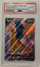 Charizard V SWSH050 Black Star Promo Champion's Path PSA 10 Gem MINT