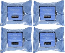 Neutrogena Makeup Remover Cleansing Towelettes 25 ct Pack of 4 