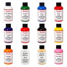 Angelus Leather Paint Set of 12 4 oz