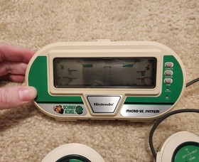 Nintendo Game Watch Micro vs. System Donkey Kong 3 UNTESTED