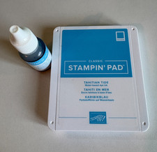 Stampin Up Classic Ink Refill Pad Tahitian Tide