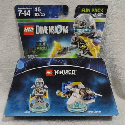 イケシリグッズ Lego Dimensions Ninjago Zane Ninjacopter Fun Pack 71217 RETIRED