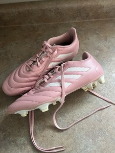 Adidas Goletto VIII FG Light Pink Soccer Cleats GW6164 Size Women's 7.5