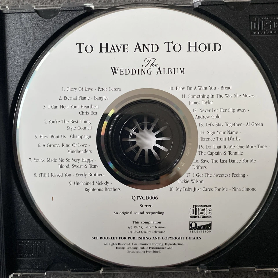 The Wedding Album to Have and to Hold CD Hochzeit Musik - Bild 3 von 3