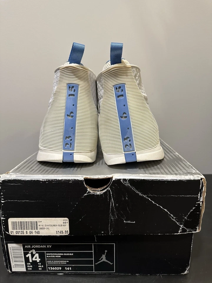 Talla 14 - Air Jordan 15 OG Columbia Foto 4 de 4
