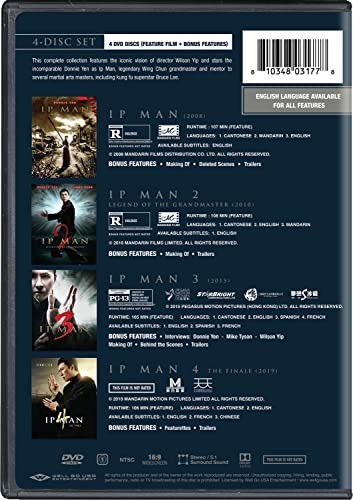Ip Man 4-Movie Collection 810348031778| eBay