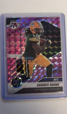 2021 Panini Mosaic - Variations NFC Davante Adams #219 Camo Pink Mosaic Prizm