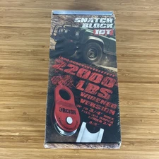 10 Ton Snatch Block 22000 LBS Capacity Block and Tackle Pulley System Work