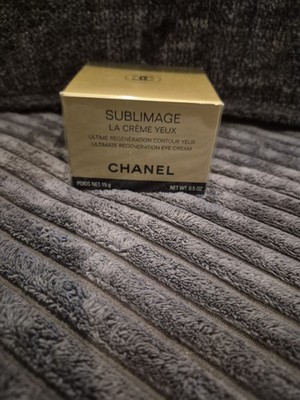 CHANEL Sublimage La Creme Yeux Ultimate Regeneration Eye Cream 0.5 oz 15ml NEW