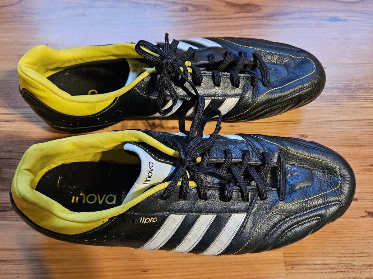 アディダス11pro取り替え Adidas 11Nova 11Pro AG Q23824 Elite Black boots Cleats Men's