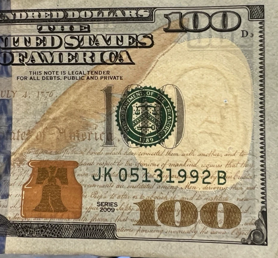 MAY 13 1992 BIRTHDAY NOTE $100 - Image 4 of 4