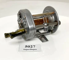 Vintage Pflueger Supreme  Level Winding Bait Casting Reel