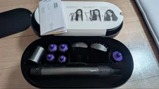Dyson Airwrap Hair Styler HS01 Grey Purple with a dedicated case 100V Tested JP