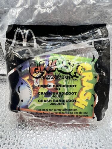 Videojuego de mano vintage McDonalds Happy Meal Toy Crash Bandicoot #1
