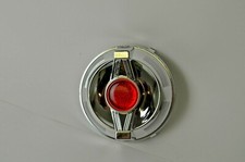 AMF/BMC 2 BAR PEDAL CAR HUBCAP - CHROME