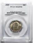 1929 25c Standing Liberty Silver Quarter Philadelphia NGC MS65 FH