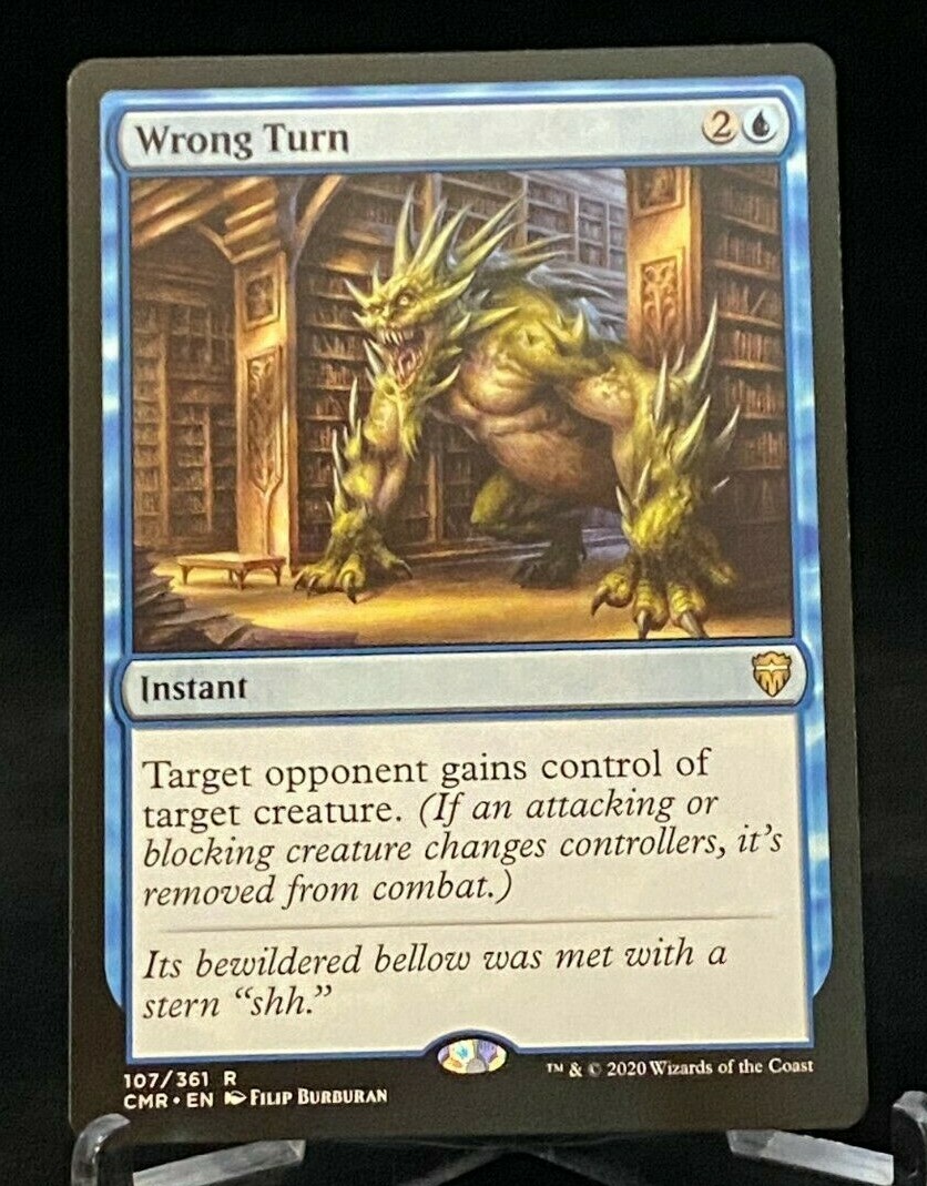 MTG Magic the Gathering Commander Legends Wrong Turn - Rare | eBay