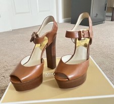Open Toe Michael Kors Platform Heels, Michael Kors Heels,