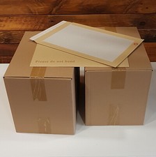 C4 HARD CARD BOARD BACK BACKED Please Do Not Bend A4 ENVELOPES MANILLA BROWN 250