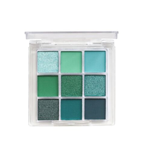 Shimmer Eye Shadow Pearlescent Eye Plate Eye Pigments Eyeshadow Palette Green - Picture 2 of 7