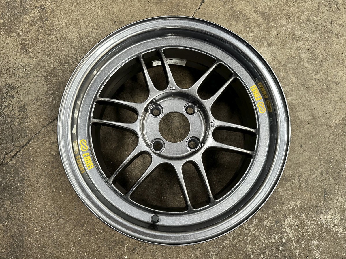 New 15x7J ENKEI RACING RPF1 JAPAN (4 wheel) 4x100 fit HONDA TOYOTA