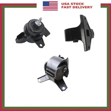 Set 3pcs Engine Motor & Transmission Mount For Kia Amanti 3.8L 2007-2009