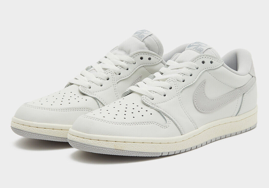 Nike Air Jordan 1 Retro Low 85 Neutral Grey FB9933-100 Mens Nike Air Jordan 1 Retro Low 85 Neutral Grey FB9933-100 Mens