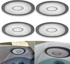 4-Pack 2472-826 Oval Pillow Insert & Back Mount for Jacuzzi J-300 Series Hot Tub