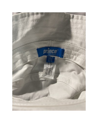 Cappello Prince unisex bianco Pickleball secchiello taglia unica più nuovo con etichette $20 - Foto 4 di 4