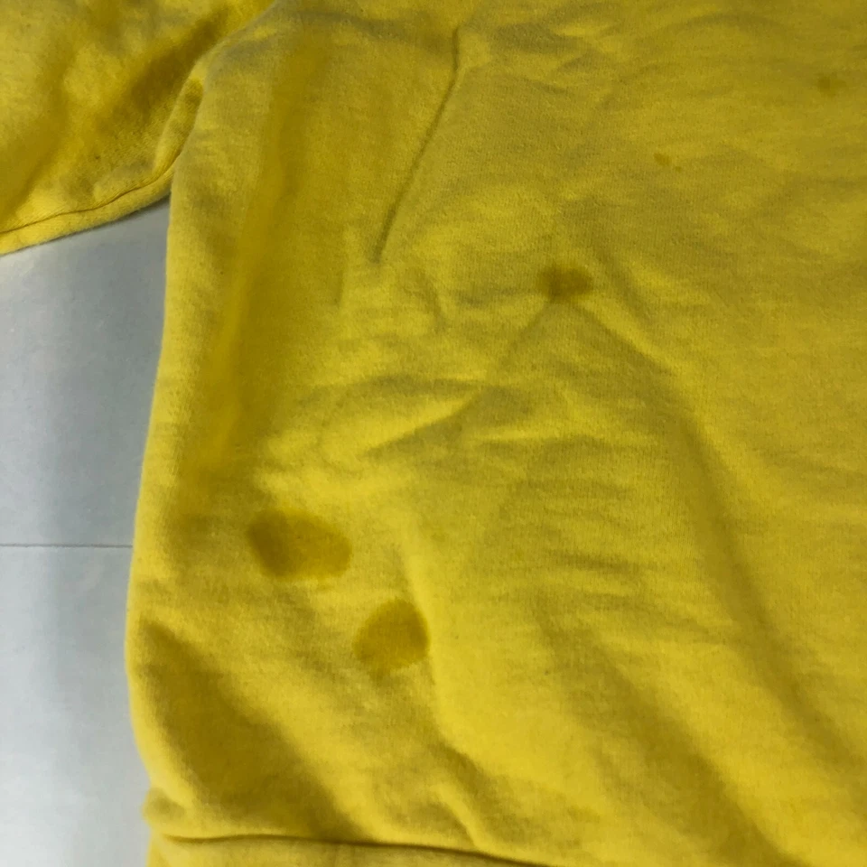 Kith Bob Esponja Pantalones Cuadrados Niños 7 Amarillo y Negro Bordado Manga Larga Sudadera con Capucha Foto 4 de 4