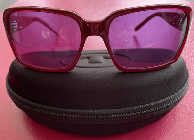 Tom Tailor Damen Sonnenbrille rot cat. 3  63019 col. 233 inkl. Etui