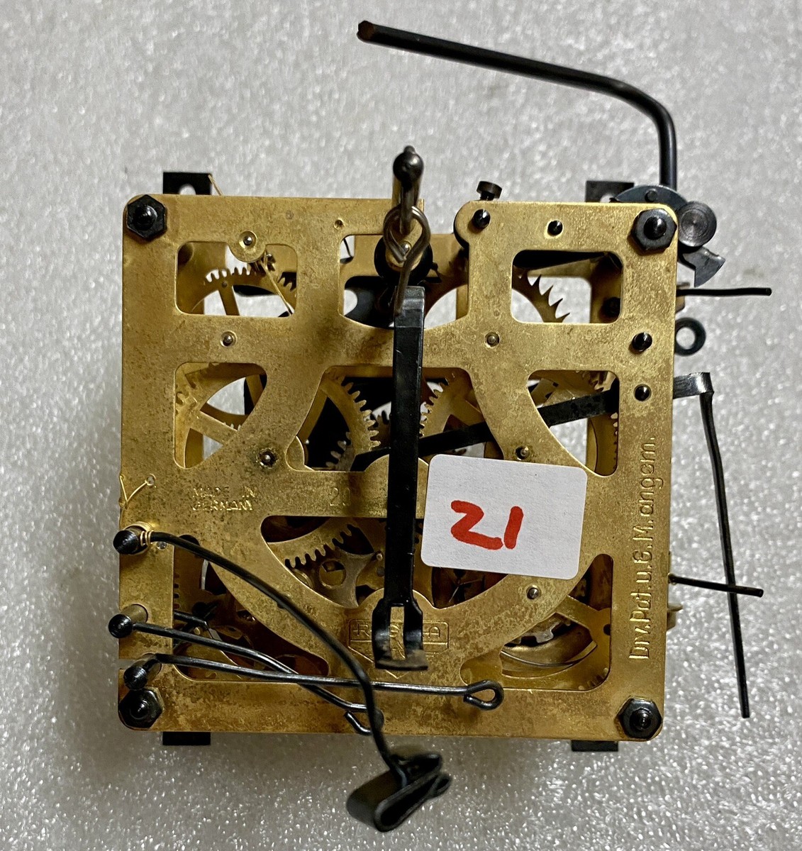 Regula Cuckoo Clock Movement Day 20 Series