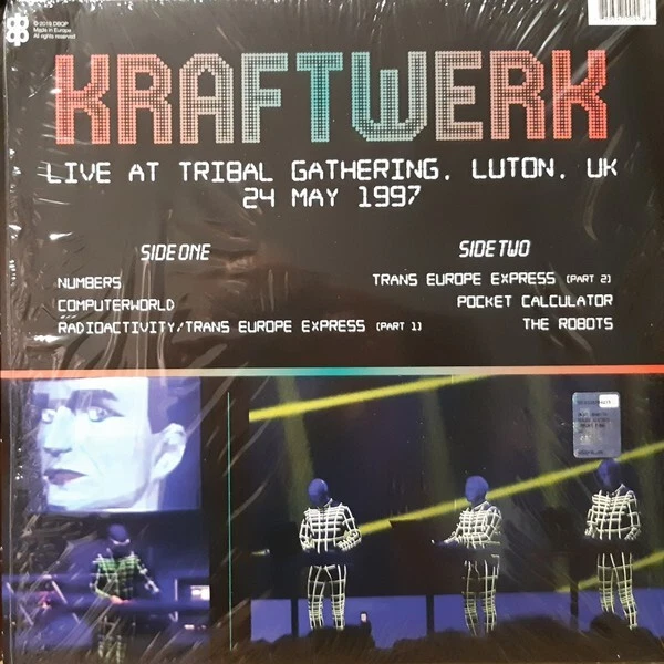 Kraftwerk – Live At Tribal Gathering, Luton, UK 24 May 1997 NEW SEALED VINYL LP Foto 2 de 4